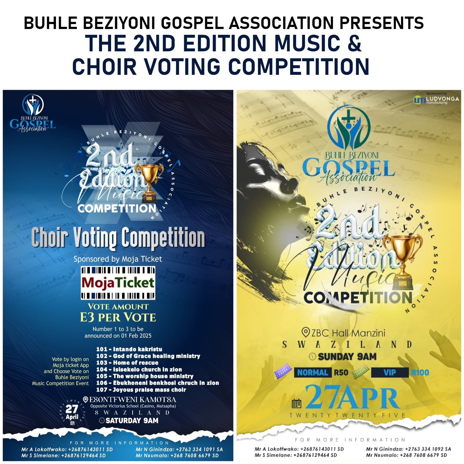 Buhle Beziyoni Music Competition Second Edition Pic
